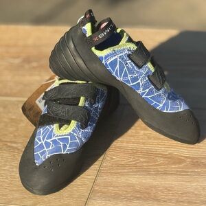 Kids Sneakers - Blue and Black